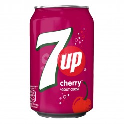 Bebida 7up cherry 330ml