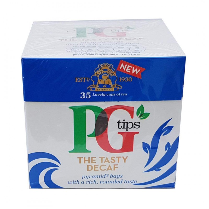 Bolsitas de té descafeinado PG Tips - 35 unidades