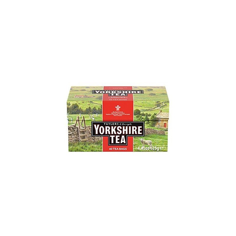 Yorkshire Tea 40 Tea Bags 125g – Willesborough Budgens